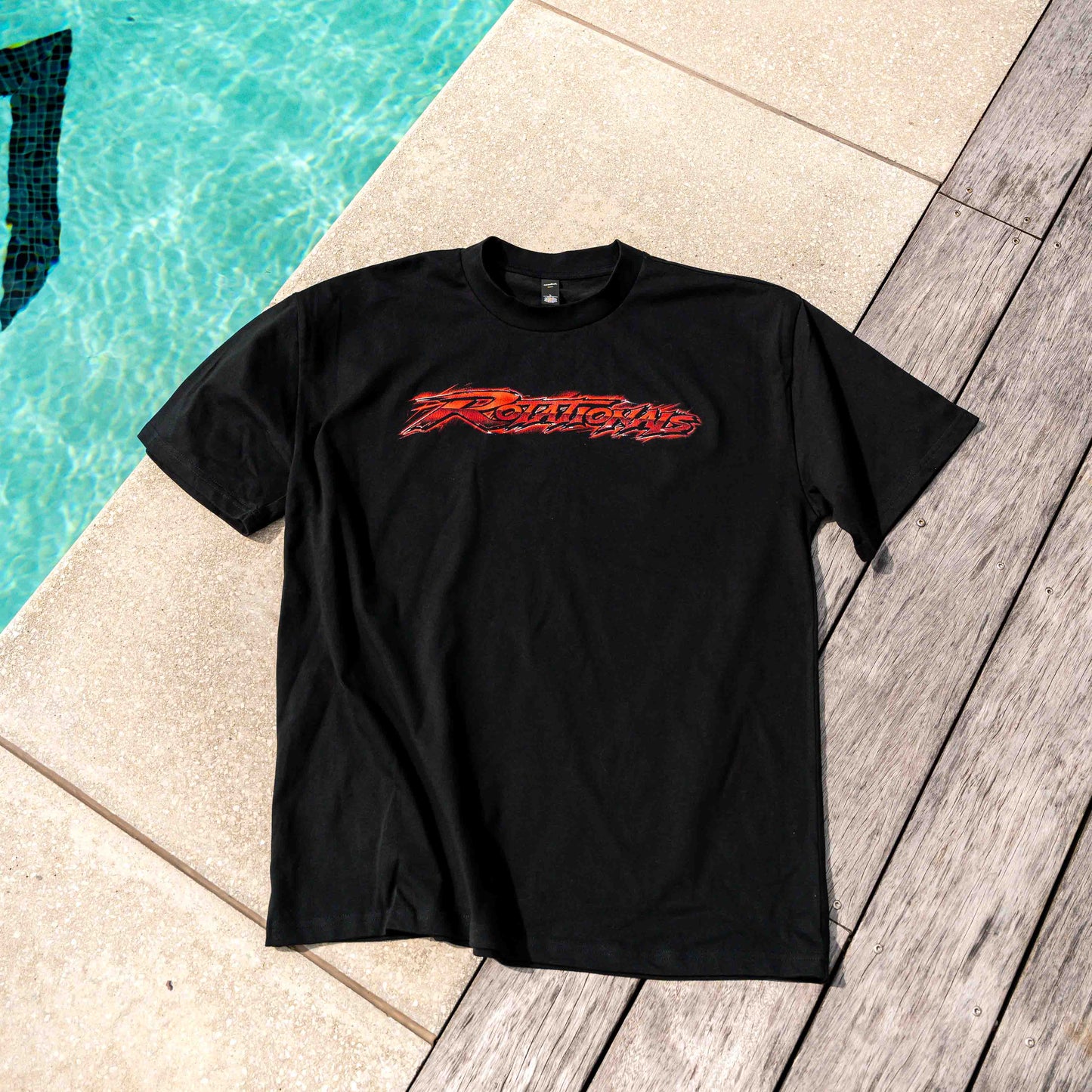 NEW Rotationals Logo T-Shirt + Sticker