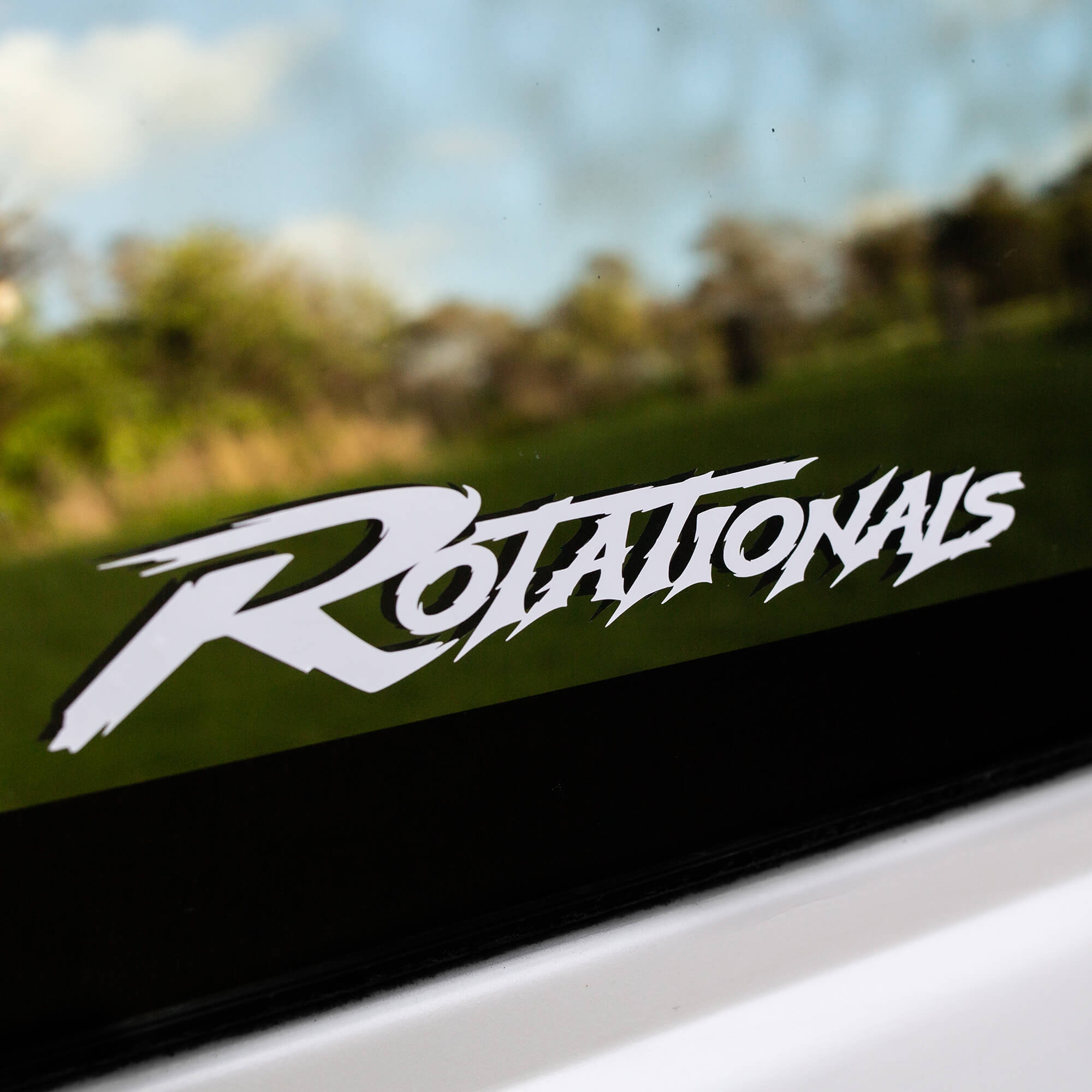 Rotationals Graphic Logo Sticker - JDM Car Stickers | Rotationals NZ