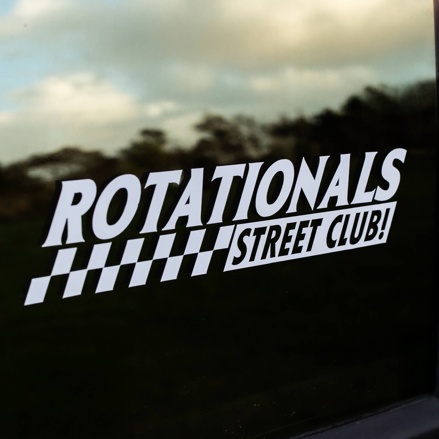 Rotationals Street Club Sticker - JDM Car Stickers | Rotationals NZ