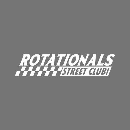 Rotationals - NEW Street Club Sticker